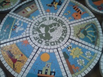 Meols Park Mosaic in the making!
